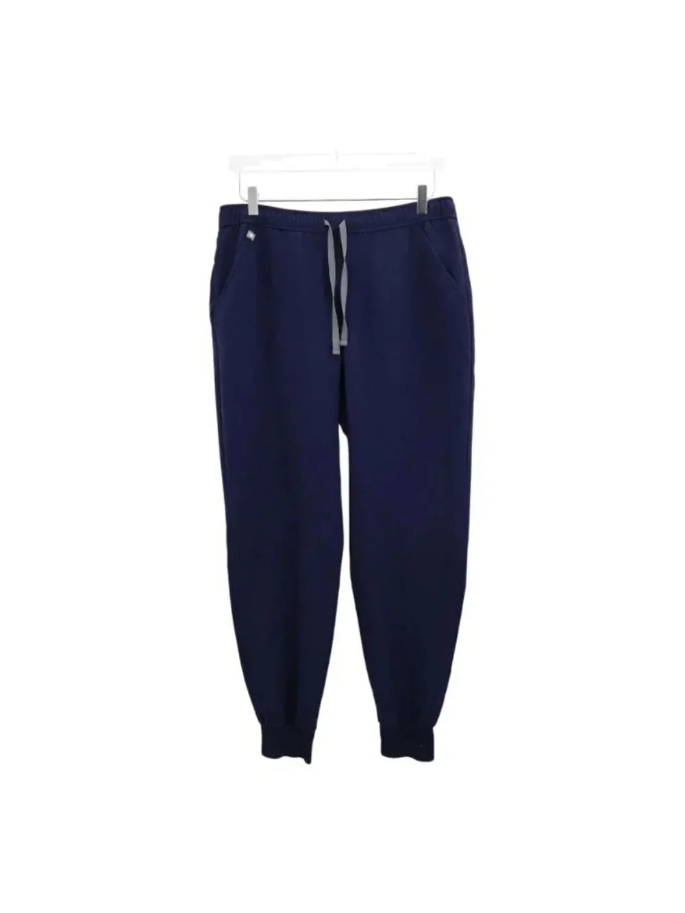 FIGS Men’s Tansen Jogger Scrub Pants Navy Blue Large Drawstring PO1365